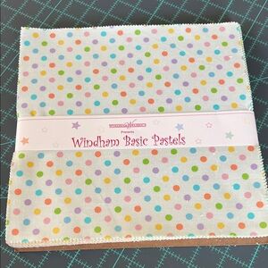 Windham Basic Pastels Polka Dot Fabric Layer Cake